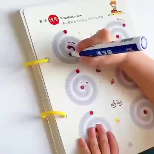 Montessori Educational Toys For Children Magic Book