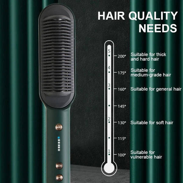 Multifunctional Professional Hair Straightener Comb