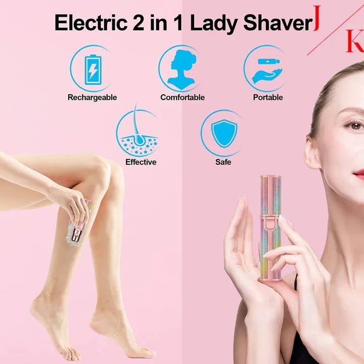 2 In 1 Hair Remover Trimmer For Women